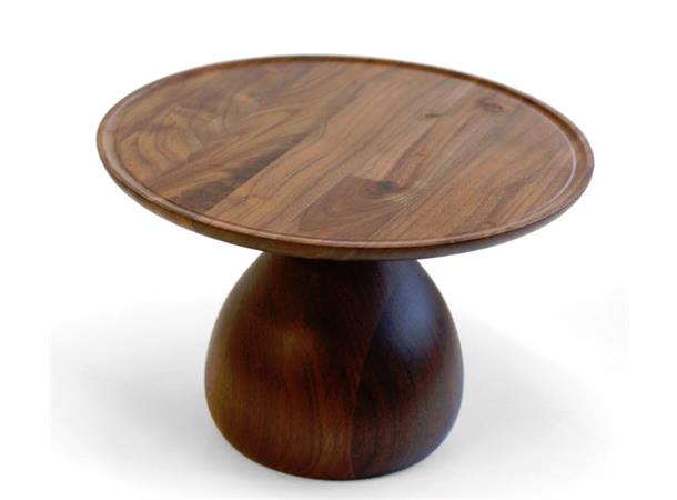 Kakefat/stettefat L Ø:320 H:210mm Valnøtt